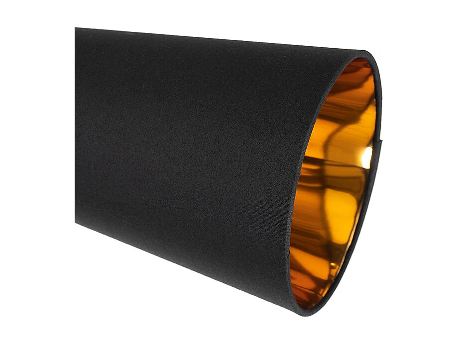 Lampadaire moderne noir 3 lumières - Carmen