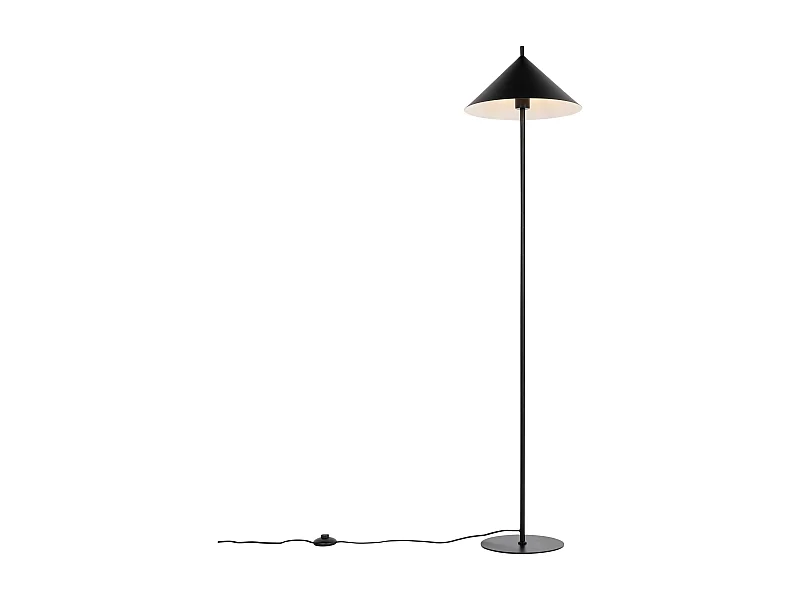 Lampadaire design noir - Triangolo