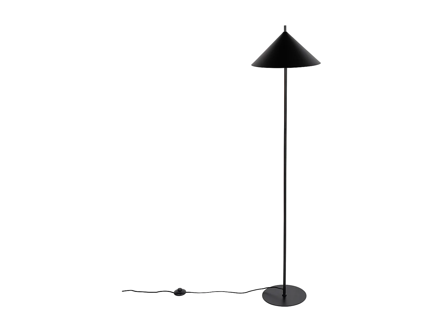 Lampadaire design noir - Triangolo