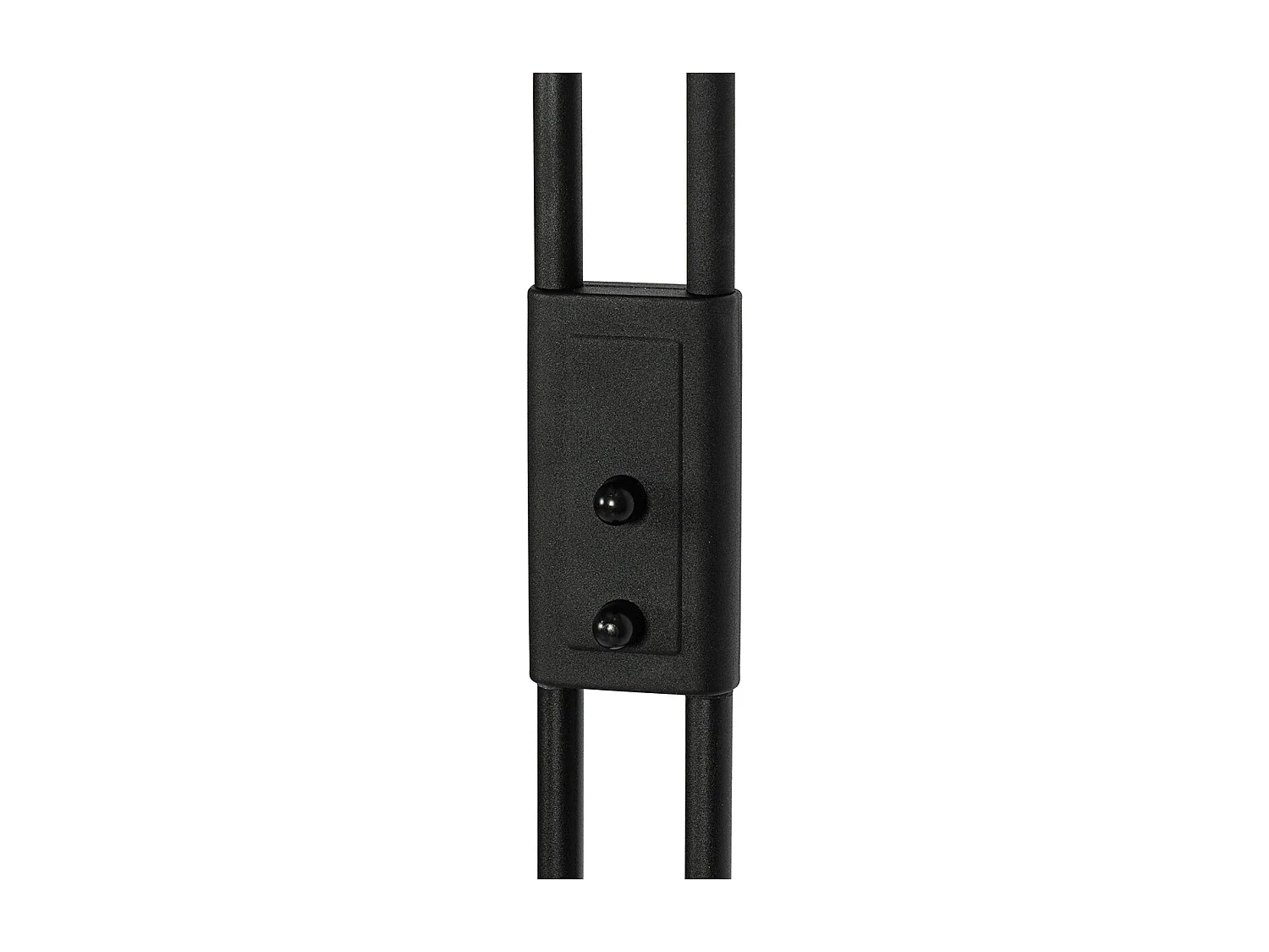 Lampadaire noir avec LED et variateur d'intensité avec liseuse - Fez