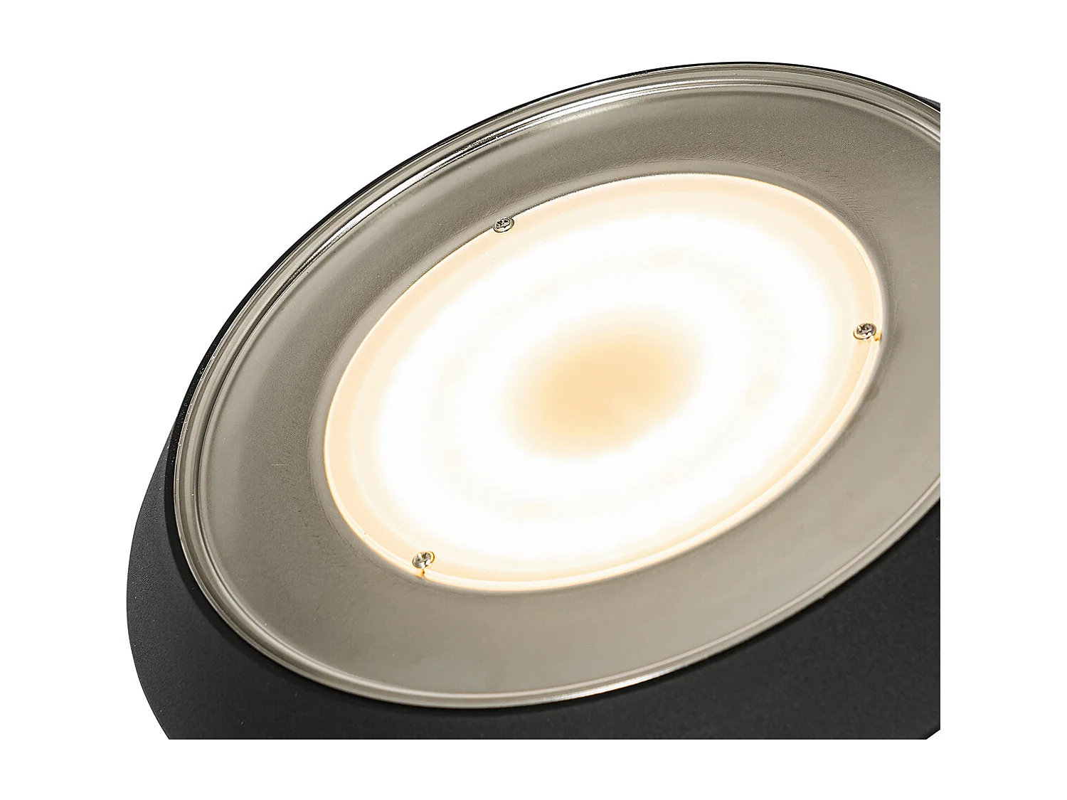 Lampadaire noir avec LED et variateur d'intensité avec liseuse - Fez
