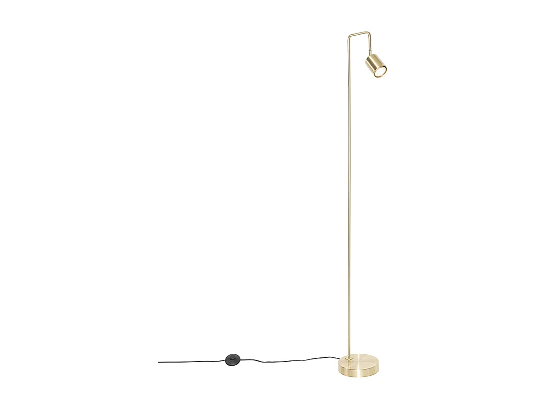 Lampadaire moderne en laiton réglable - Java