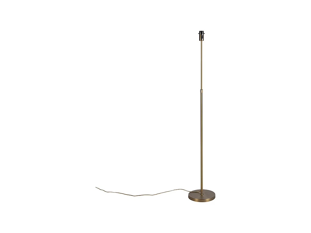 Lampadaire vintage réglable en bronze - Parte