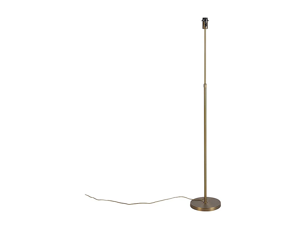 Lampadaire vintage réglable bronze - Parte