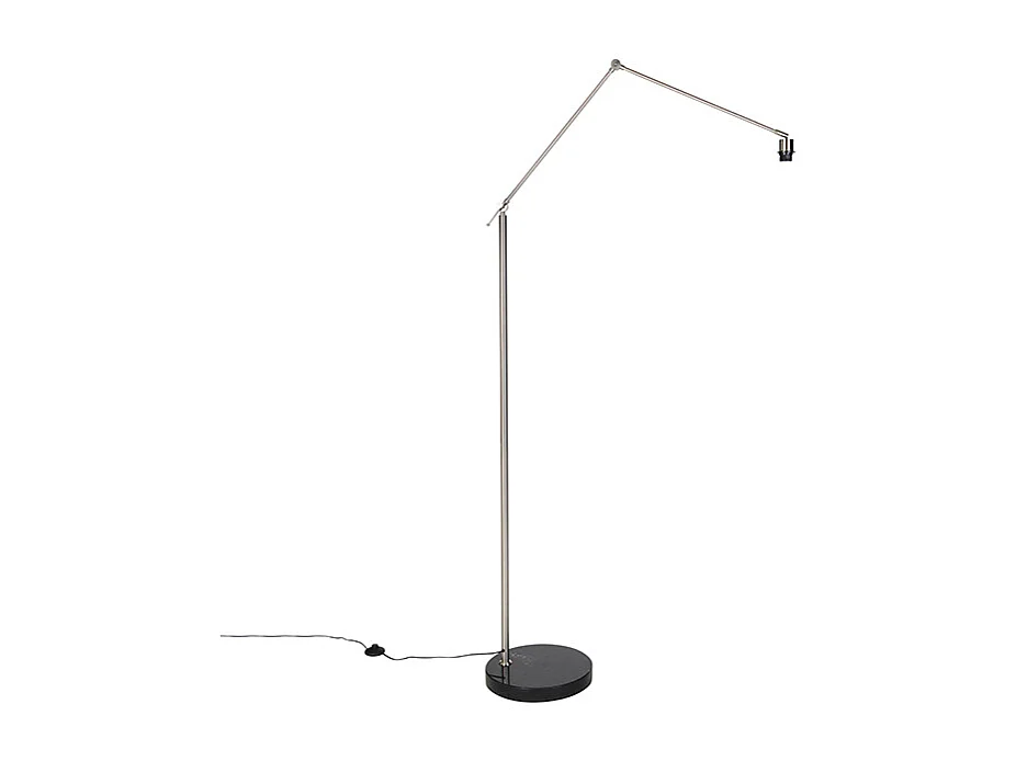 Lampadaire moderne en acier réglable - Editor