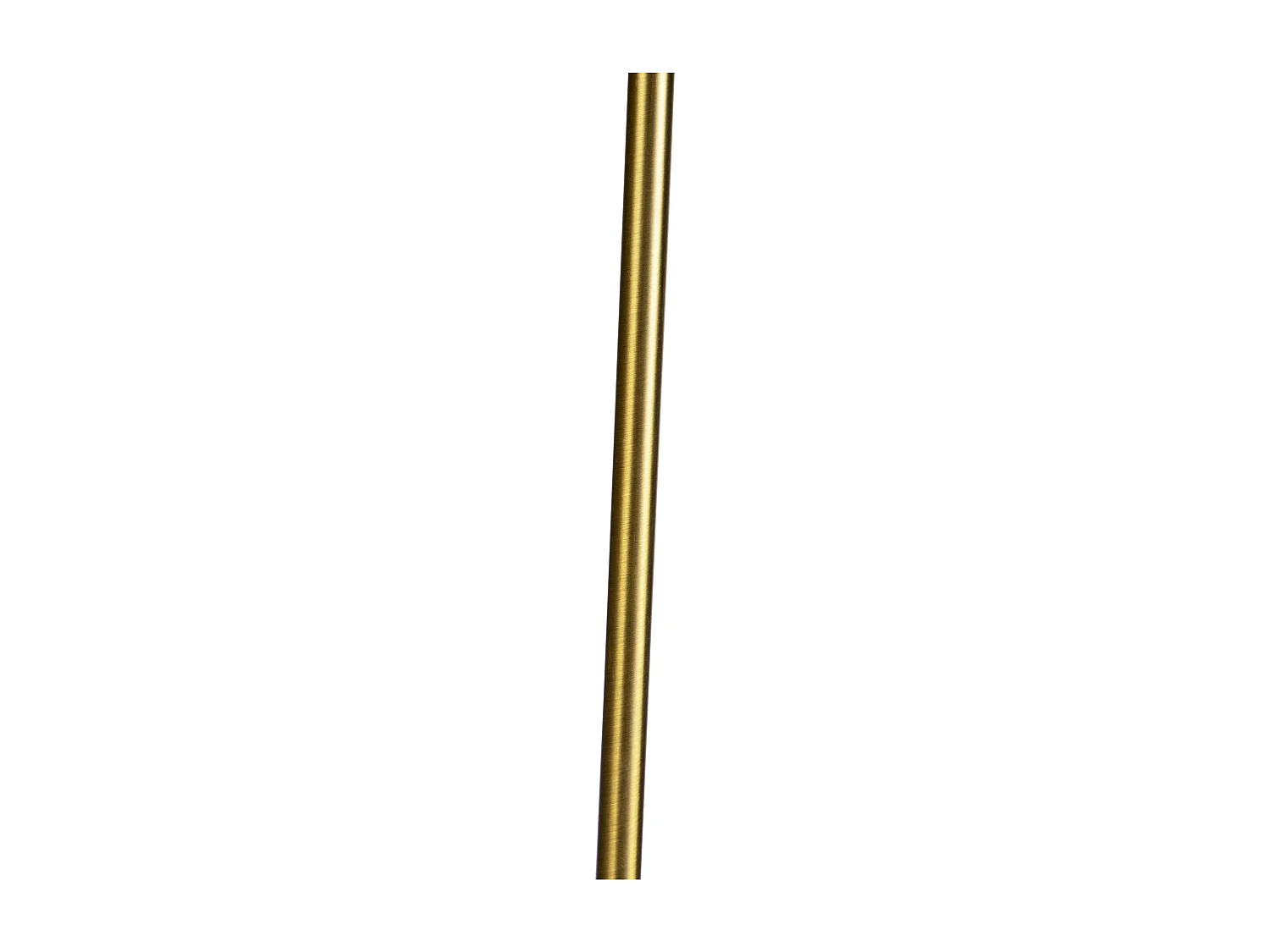 Lampadaire bronze avec abat-jour Granny crème 45 cm réglable - Parte