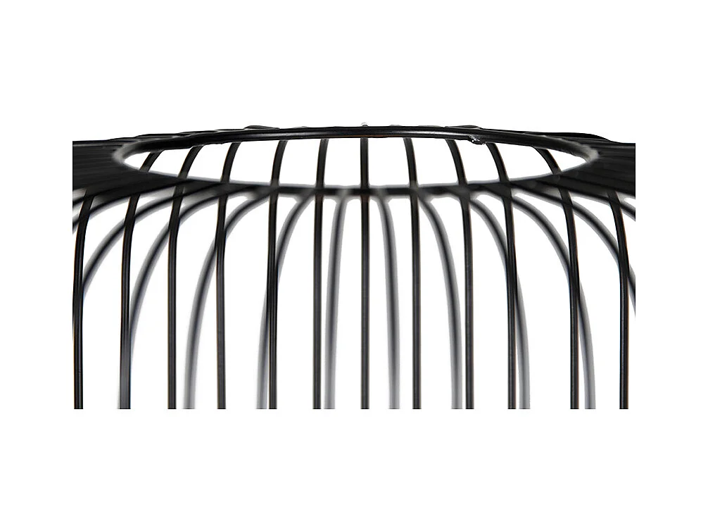 Lampadaire design noir doré - Mayelle