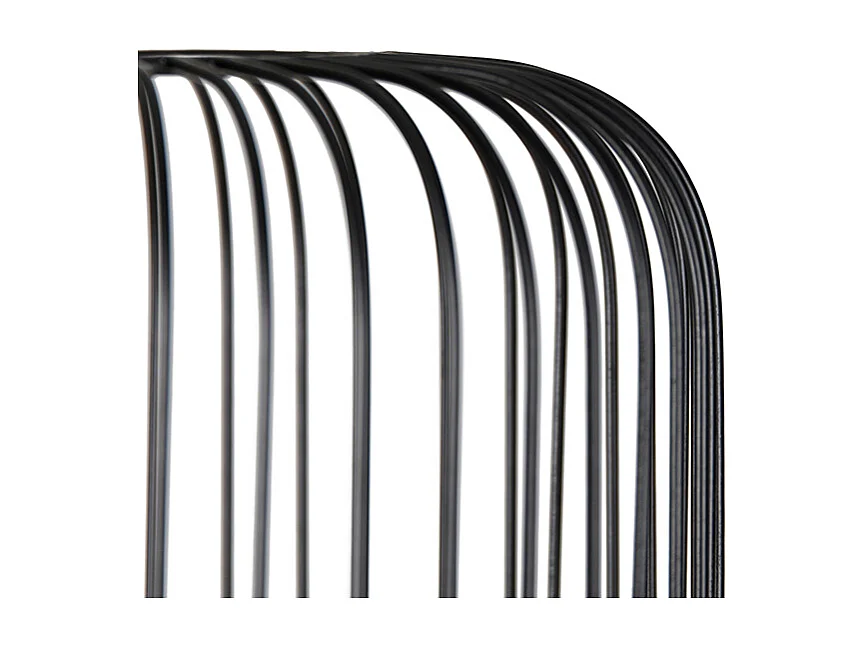 Lampadaire design noir avec or - Mayelle