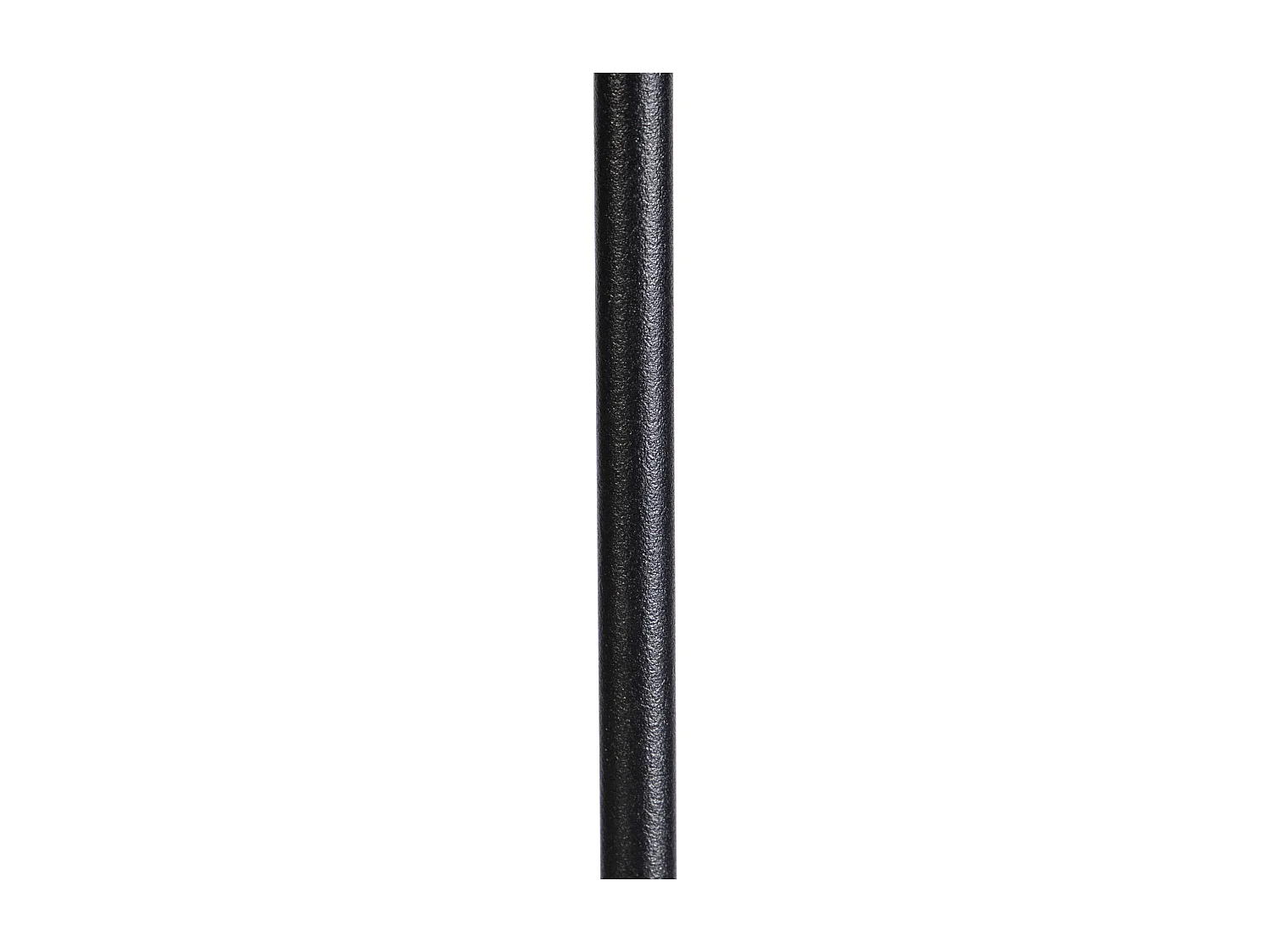 Lampadaire noir avec abat-jour plissé crème 45 cm réglable - Parte