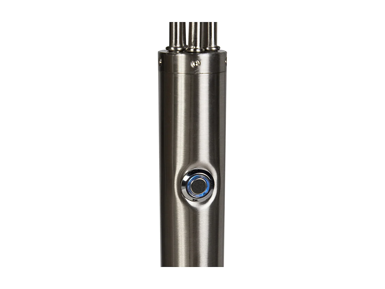 Lampadaire en acier avec LED et variateur tactile - Sixties Trento