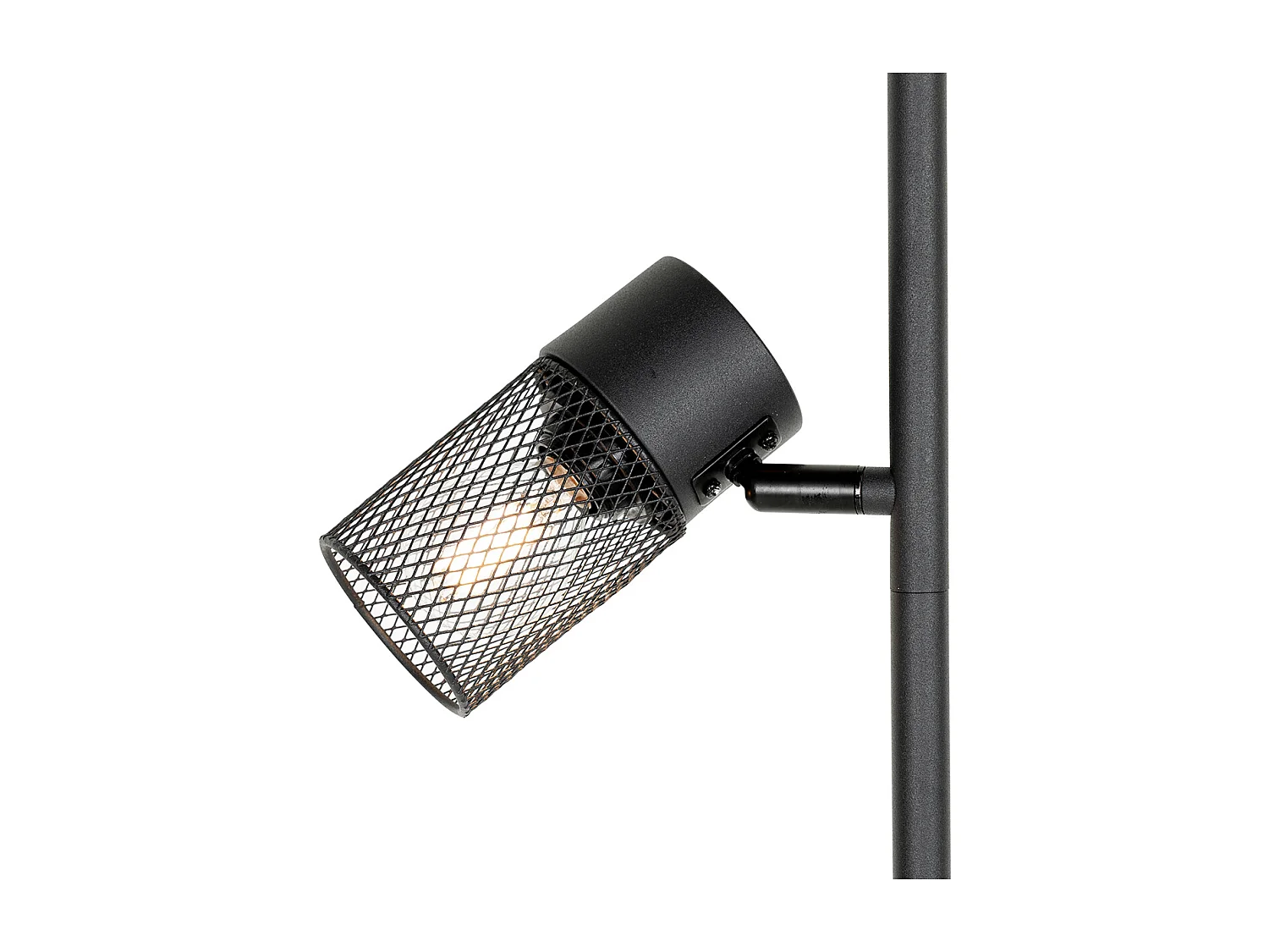 Lampadaire industriel noir 3 lumières - Jim