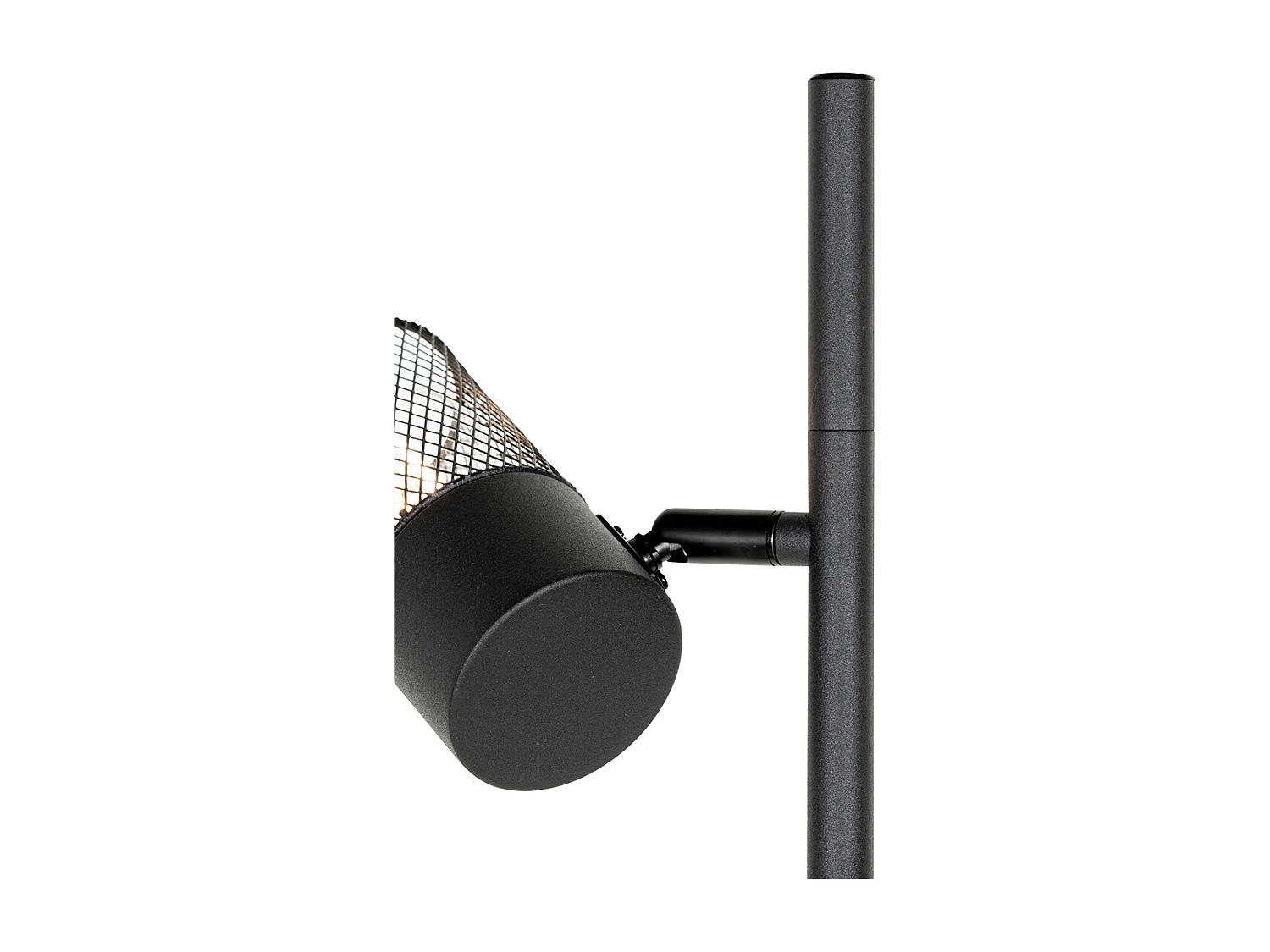 Lampadaire industriel noir 3 lumières - Jim