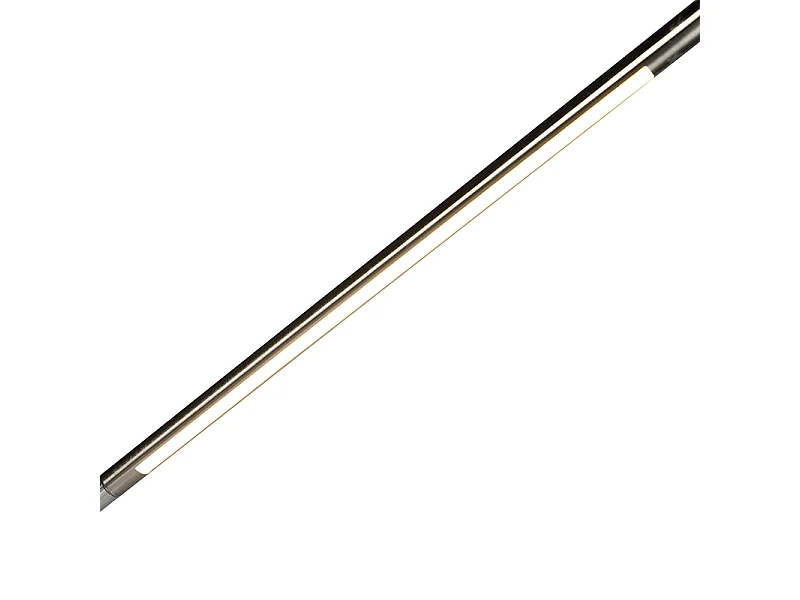 Lampadaire moderne en acier avec LED - Berdien