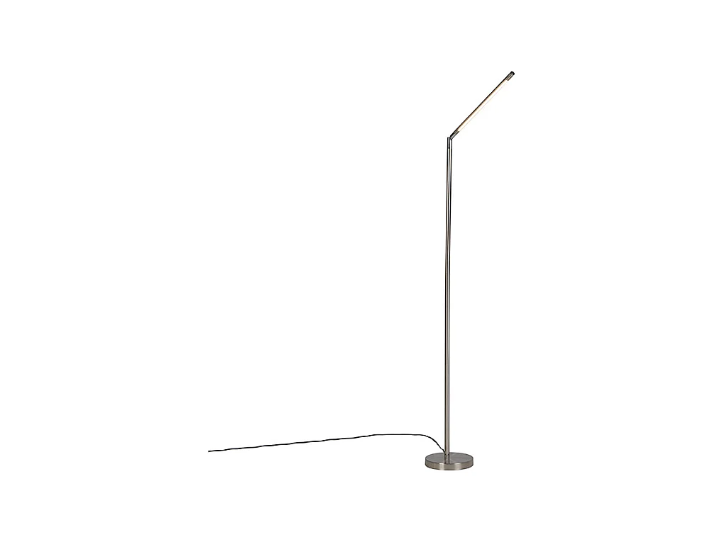 Lampadaire moderne en acier avec LED - Berdien