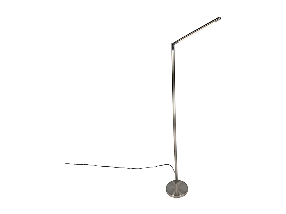 Lampadaire moderne en acier avec LED - Berdien