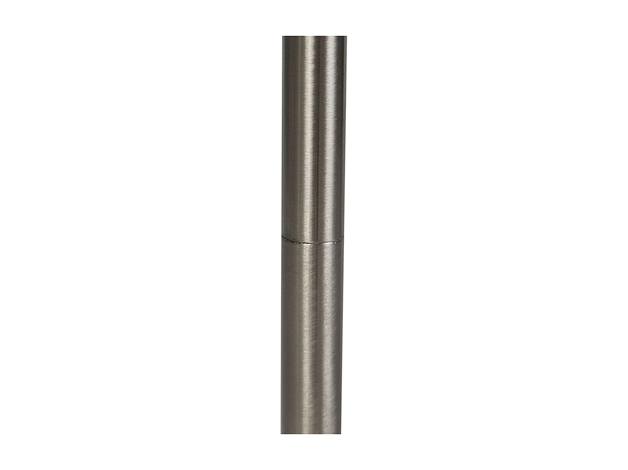 Lampadaire moderne en acier avec LED - Berdien