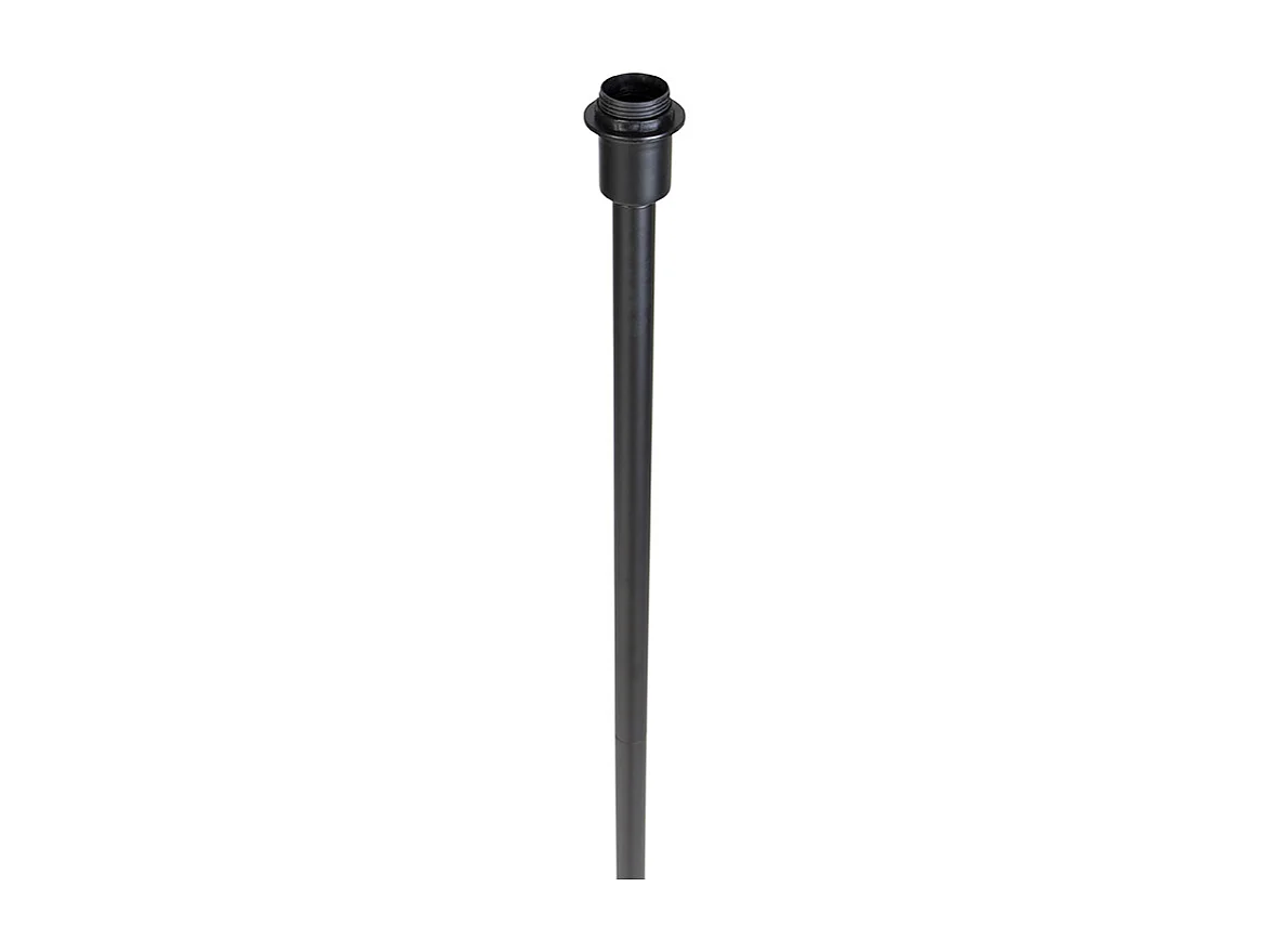Lampadaire moderne noir sans abat-jour 149 cm - Simplo