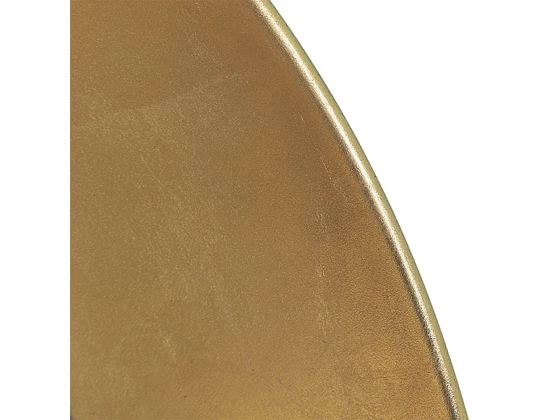 Lampadaire noir avec or 42 cm trépied réglable - Magnax