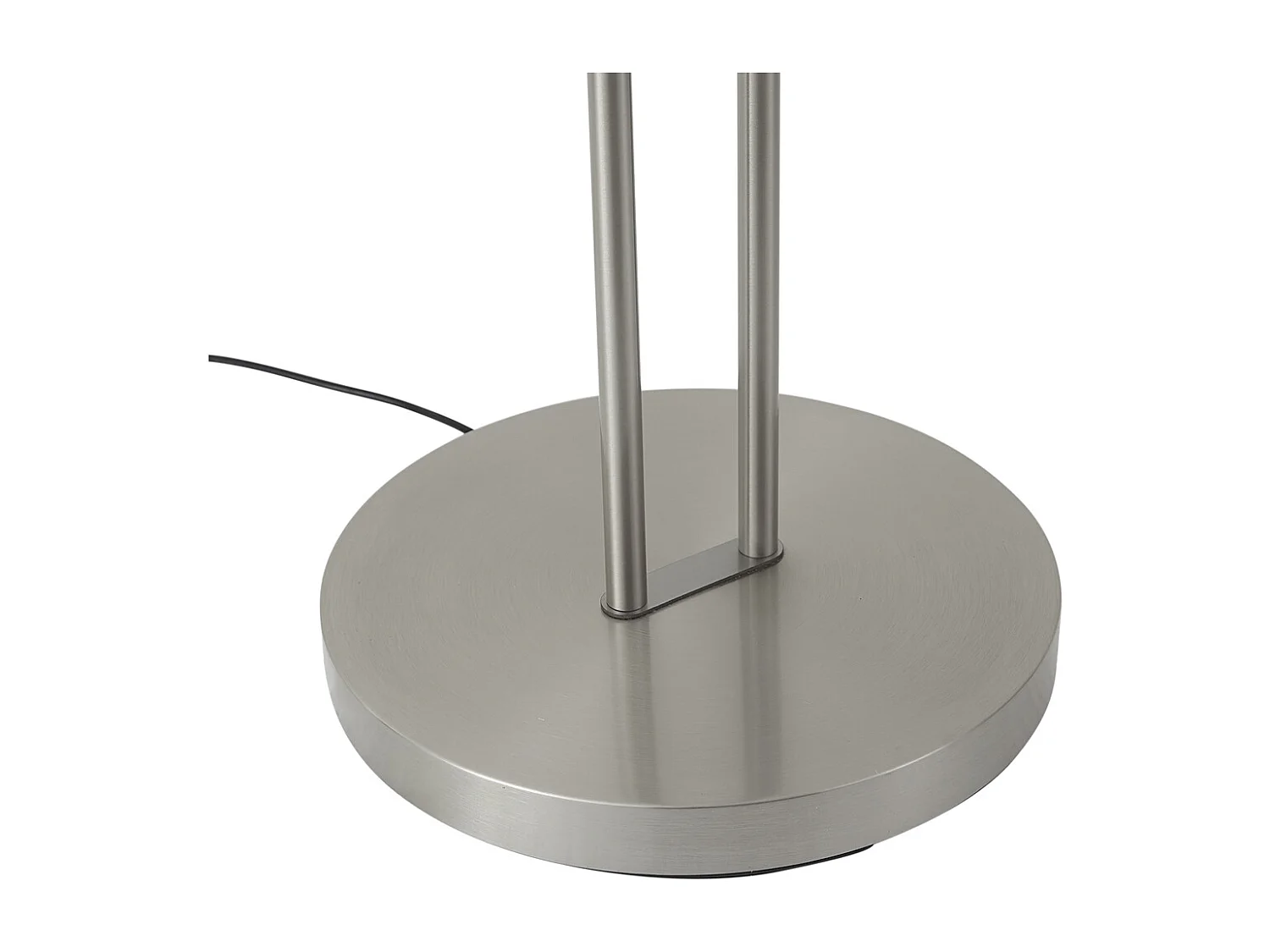 Lampadaire moderne en acier avec bras de lecture avec LED et variateur - Divo