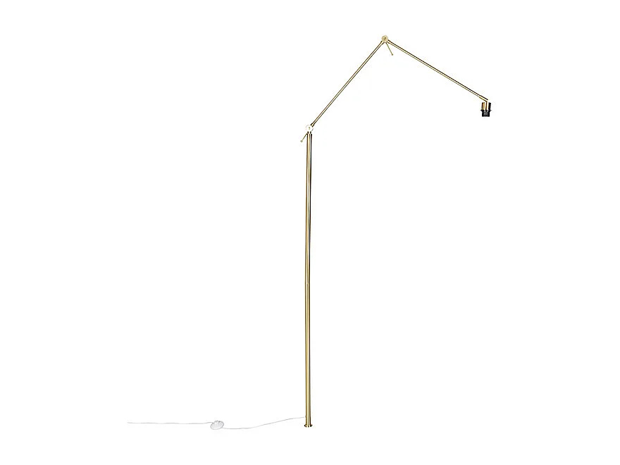 Bras réglable doré sans base pour lampadaire - Editor
