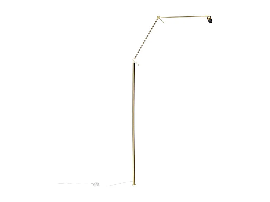 Bras réglable doré sans base pour lampadaire - Editor