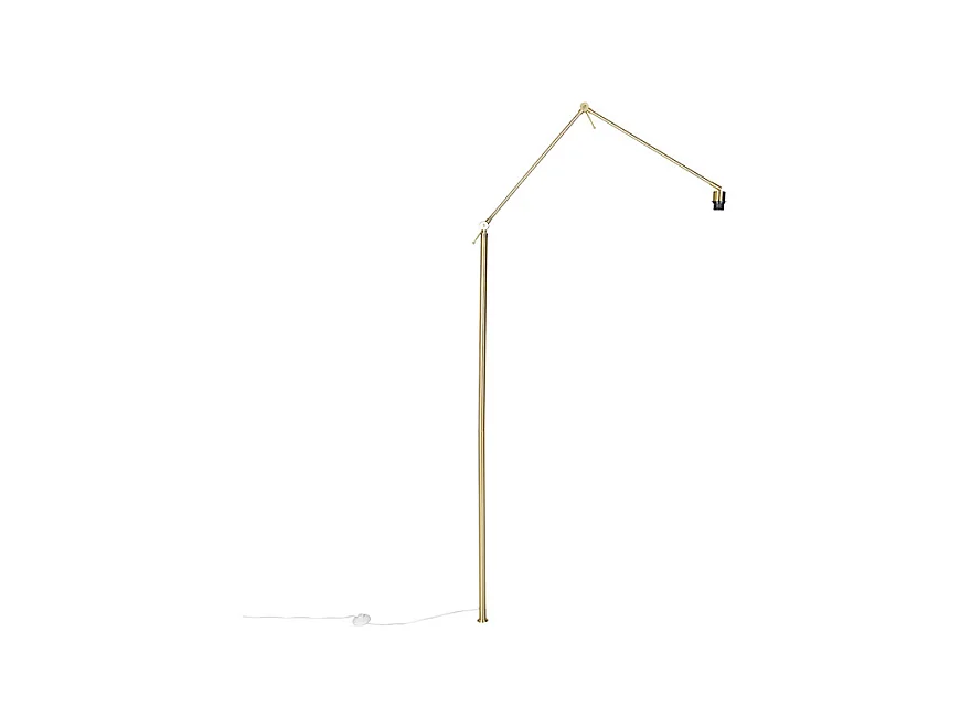 Bras réglable doré sans base pour lampadaire - Editor