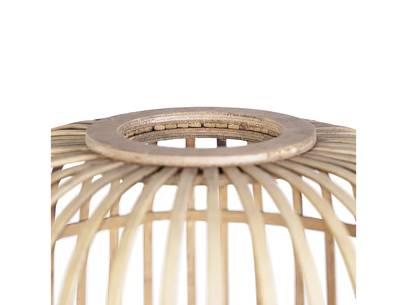 Lampadaire rustique en rotin - Manille