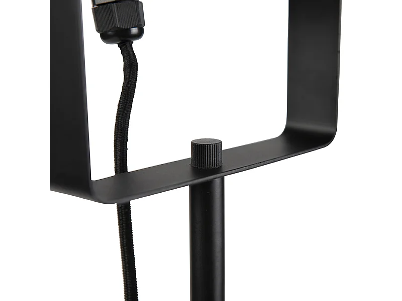 Lampadaire industriel noir inclinable - Movie