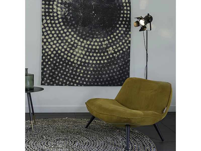 Lampadaire industriel noir inclinable - Movie