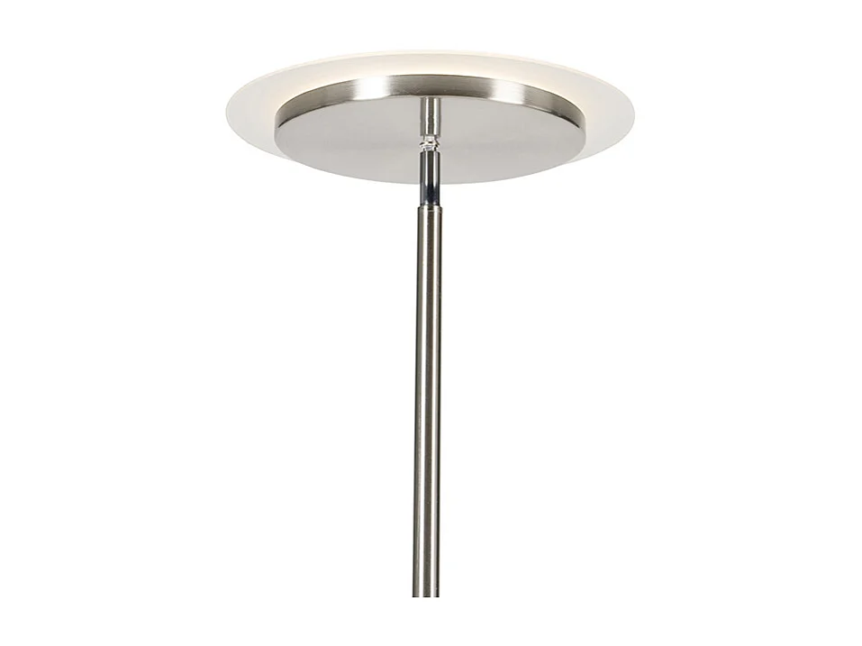 Lampadaire moderne en acier avec LED avec bras de lecture - Chala