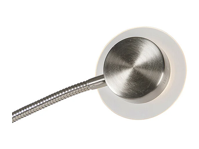 Lampadaire moderne en acier avec LED avec bras de lecture - Chala