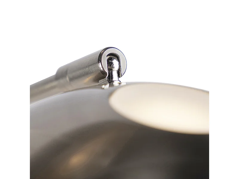 Lampadaire moderne en acier avec LED avec bras de lecture - Ibiza