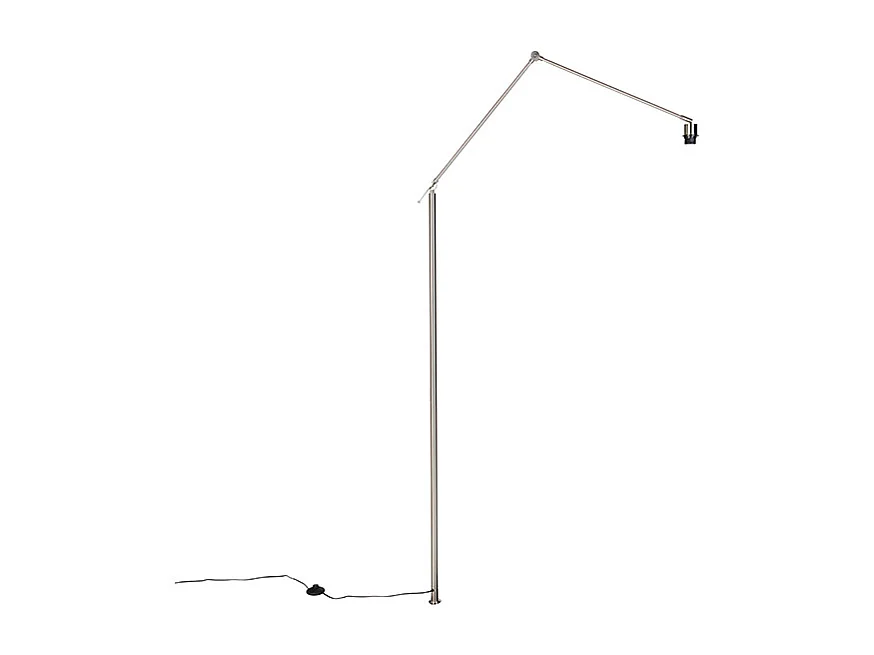 Lampadaire à bras en acier - Editor