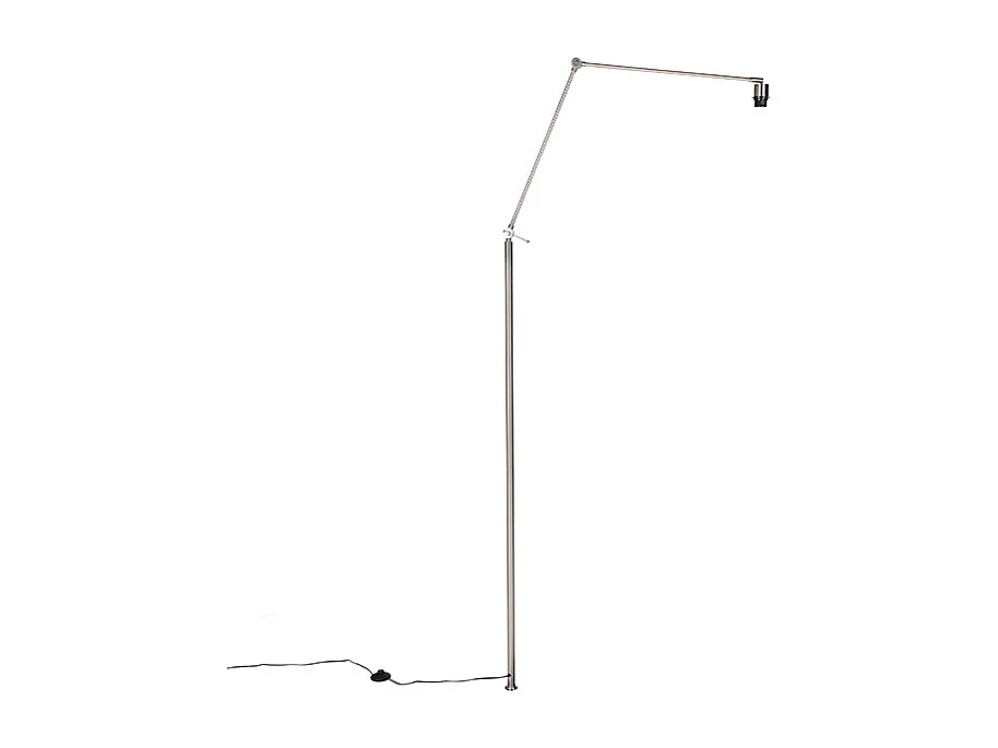 Lampadaire à bras en acier - Editor