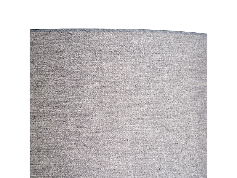 Lampadaire acier avec abat-jour gris et liseuse - Jelena