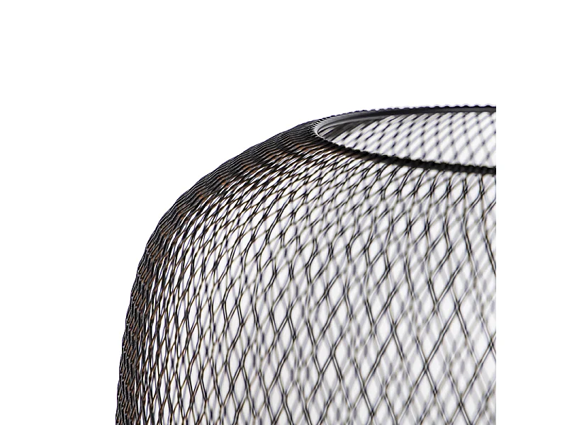 Lampadaire moderne noir - Bliss Mesh