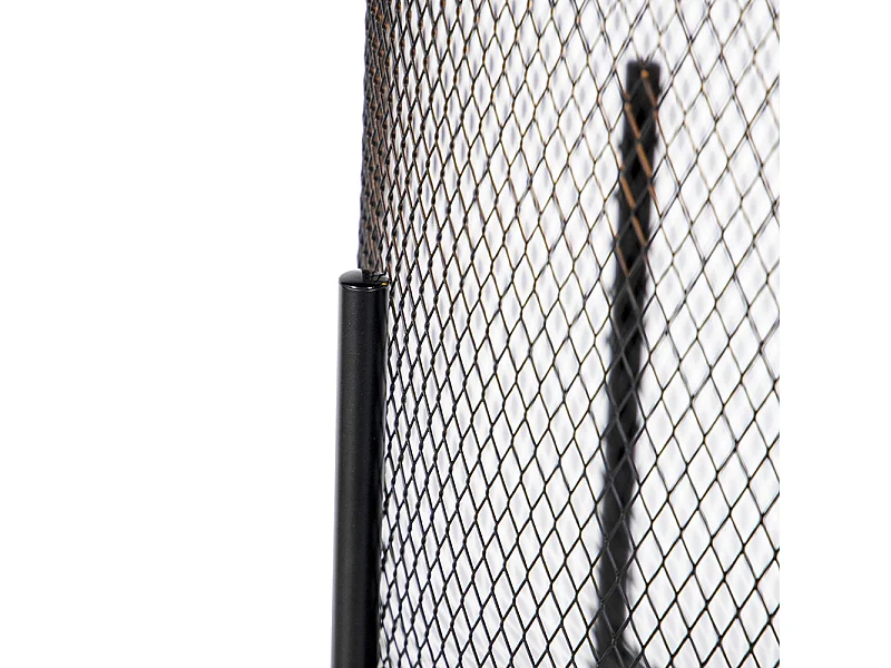 Lampadaire moderne noir - Bliss Mesh