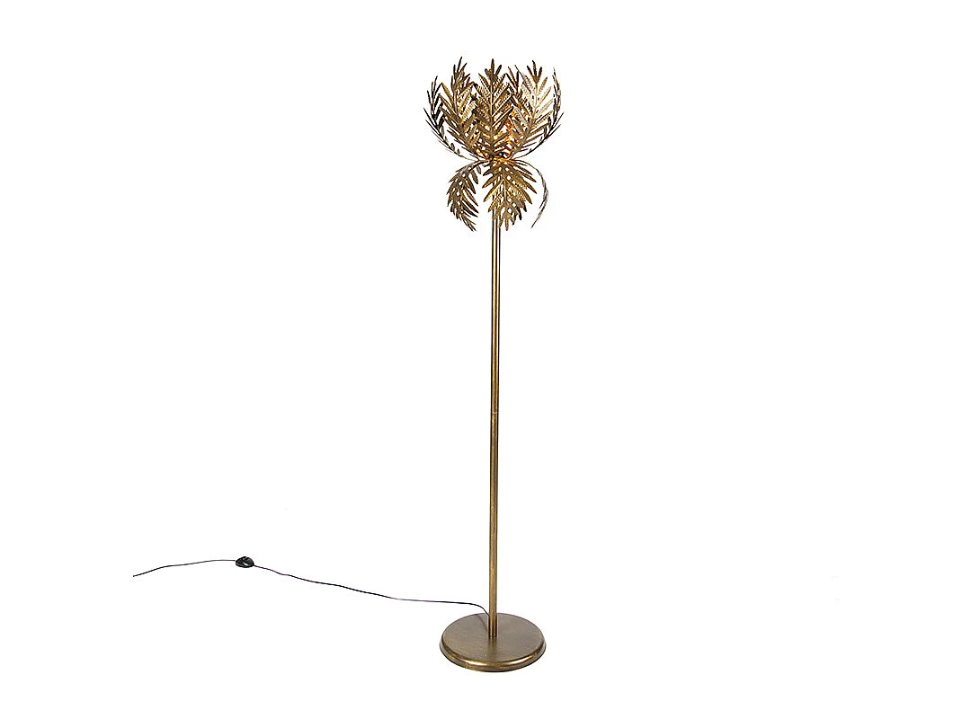 Lampadaire vintage doré - Botanica Simplo