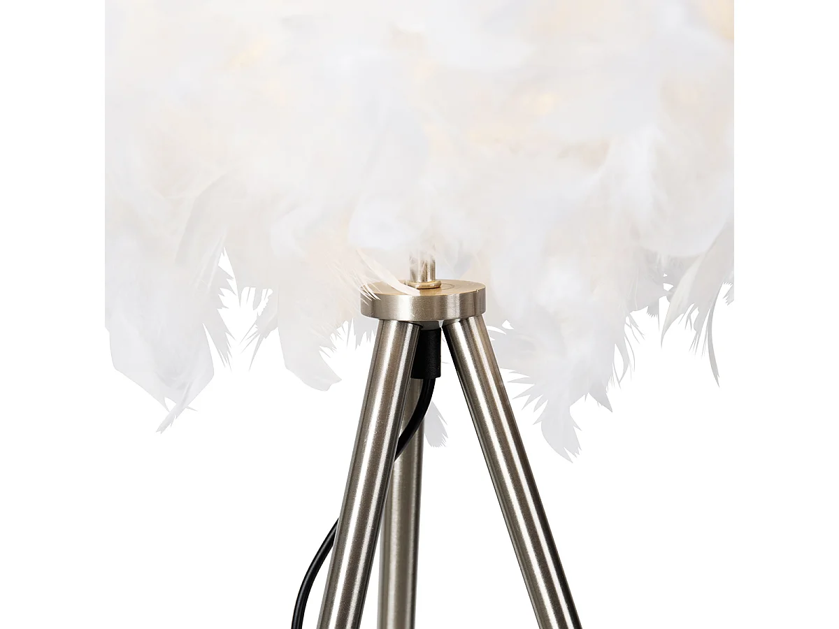 Lampadaire romantique intelligent blanc avec Wifi A60 - Plume