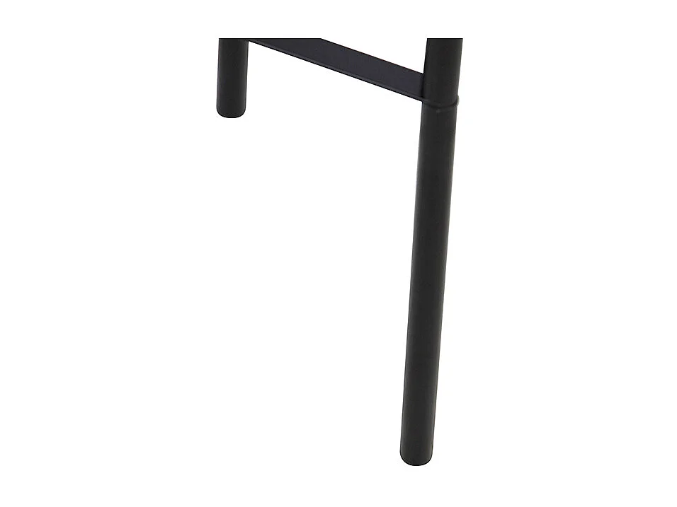 Lampadaire design abat-jour en lin noir blanc - Rich