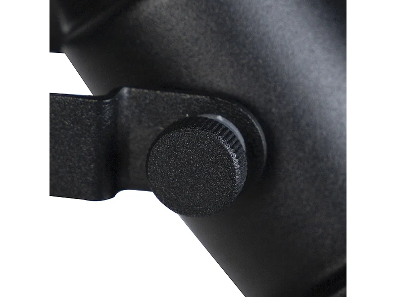 Lampadaire industriel noir avec or 1 lumière - Tommy