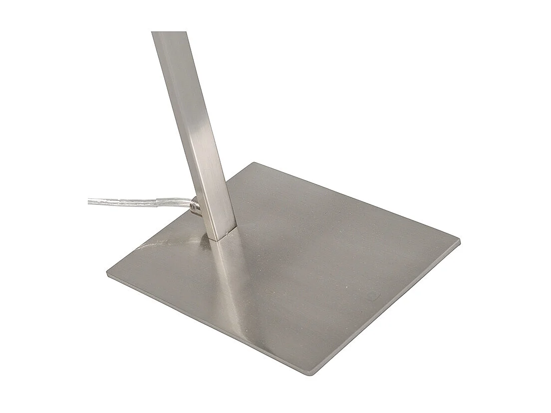 Lampadaire moderne en acier avec LED et variateur à 3 niveaux - Élégant