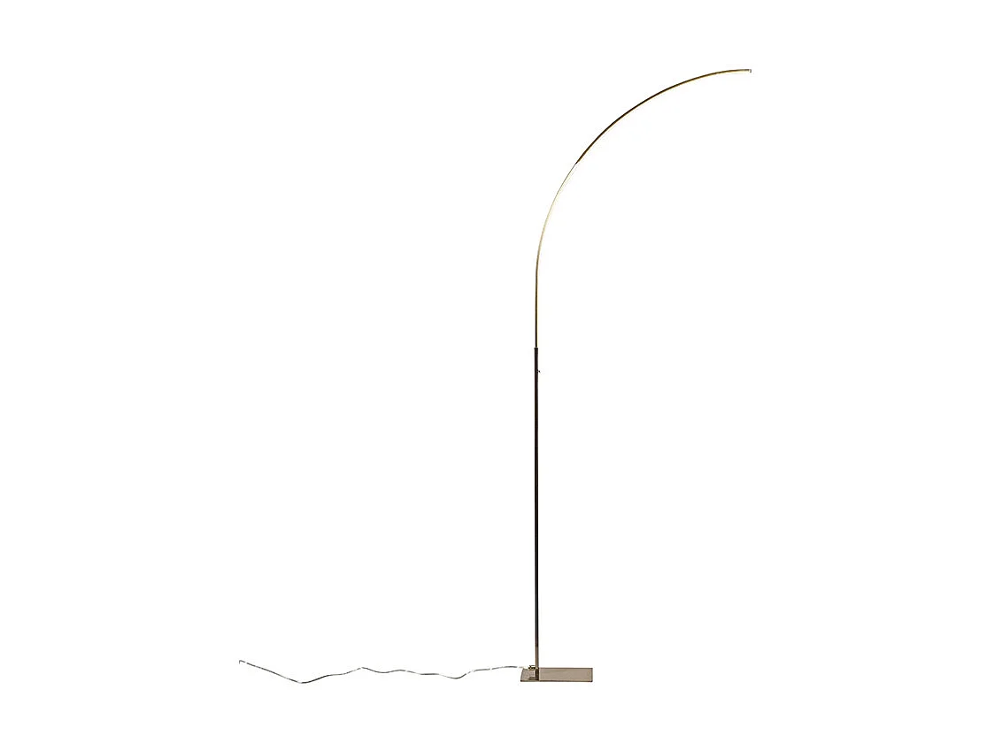 Lampadaire moderne en acier avec LED et variateur à 3 niveaux - Élégant