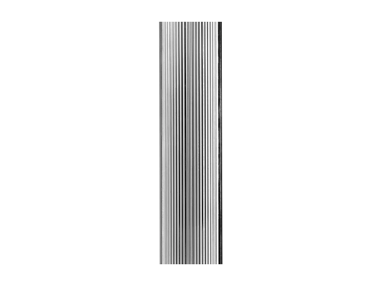 Lampadaire moderne chromé avec LED à 3 niveaux de luminosité - Line-up