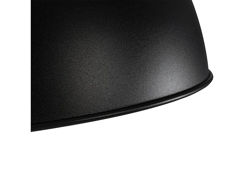 Lampadaire industriel noir avec or 160 cm - Magnax