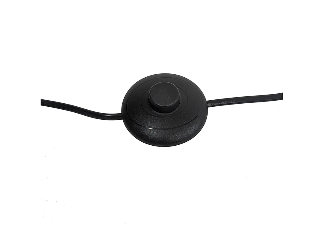 Lampadaire industriel noir avec or 160 cm - Magnax