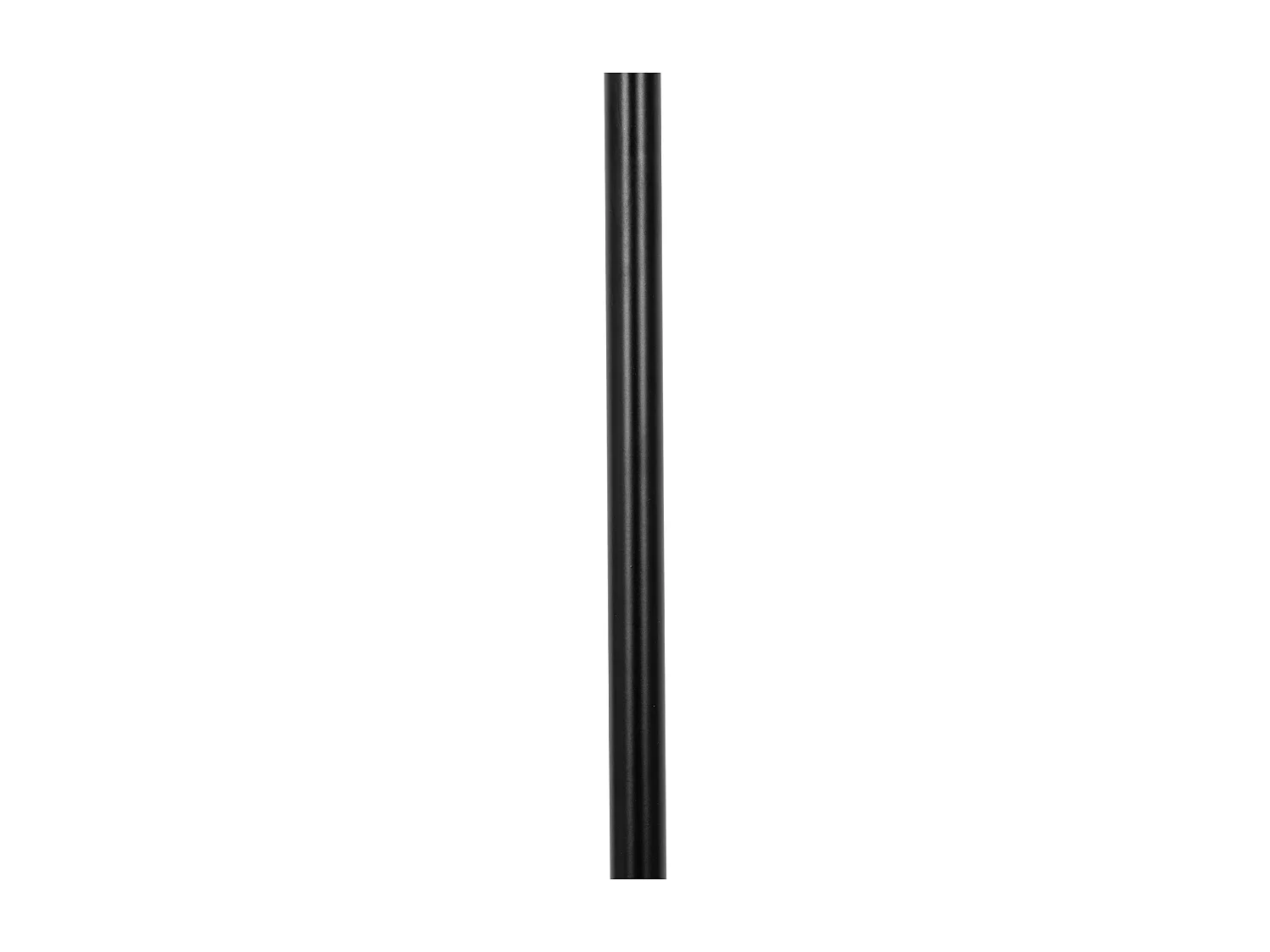 Lampadaire Art Déco noir avec verre fumé 3 lumières - Ayesha