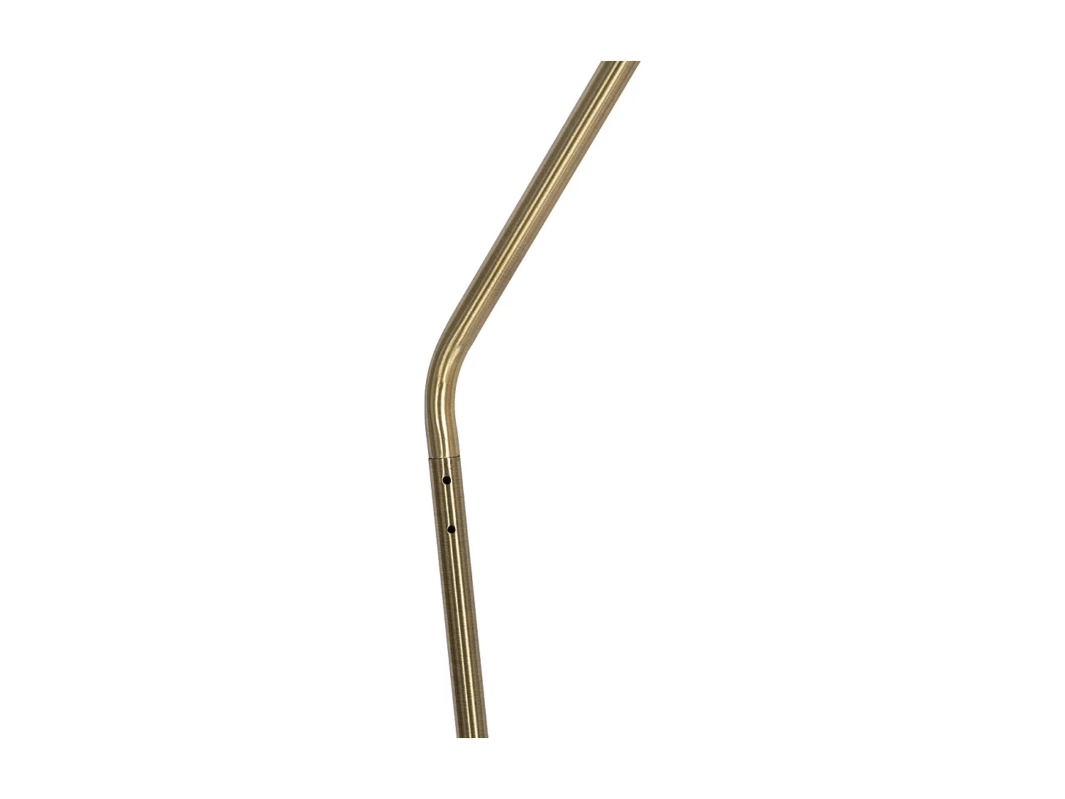 Lampadaire rétro jaune avec bronze - Milou
