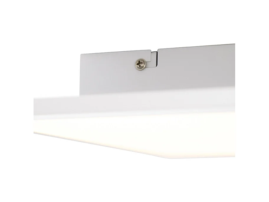 Panneau LED moderne blanc 40 cm avec LED dimmable en 4 étapes - Liv