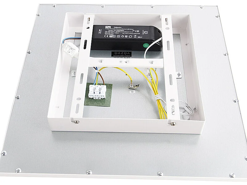 Panneau LED moderne blanc 40 cm avec LED dimmable en 4 étapes - Liv